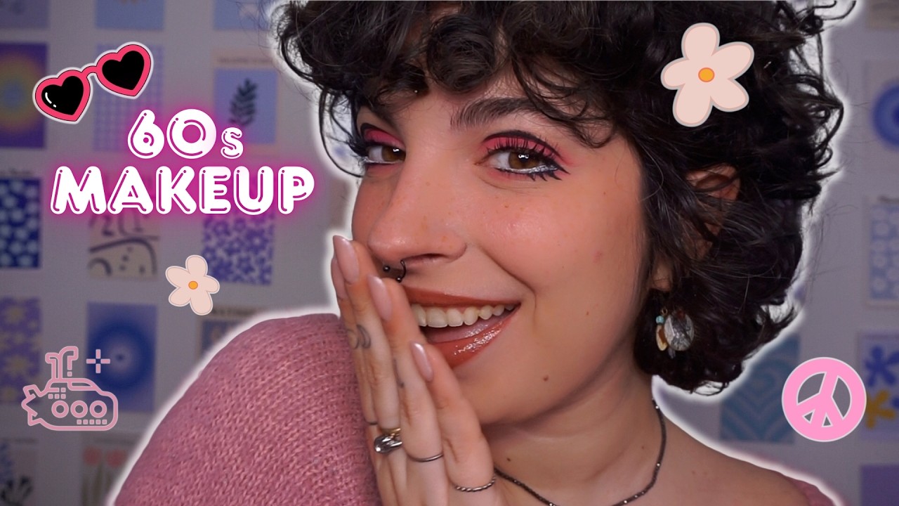 🌸 60s MAKEUP | ricreo il trucco anni ’60 ☀️