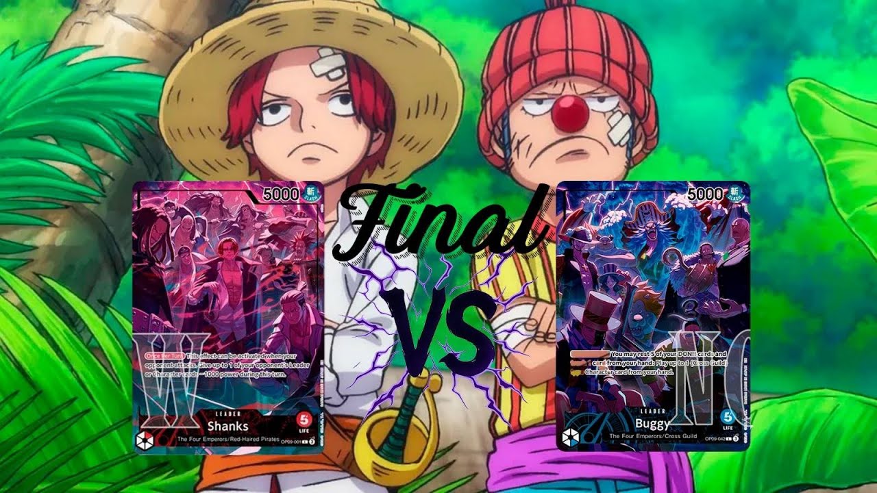 [OP11-Store tournament] One Piece TCG: Buggy vs Shanks