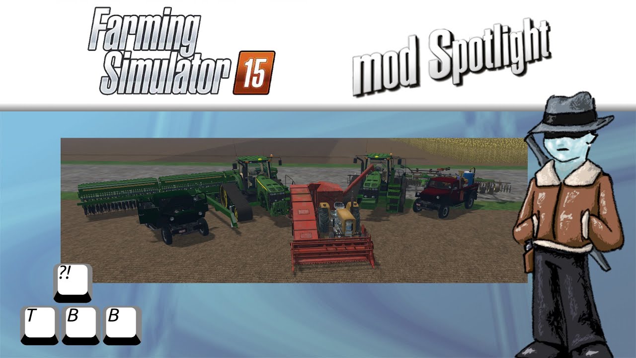 Farming Simulator 15 Mod Spotlight - John Deeres with Tracks