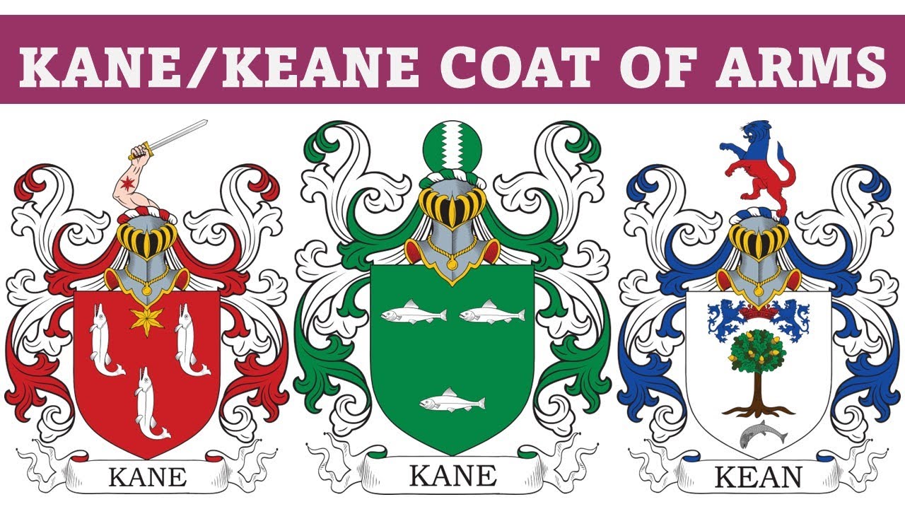 Kane Coat of Arms & Family Crest - Symbols, Bearers, History