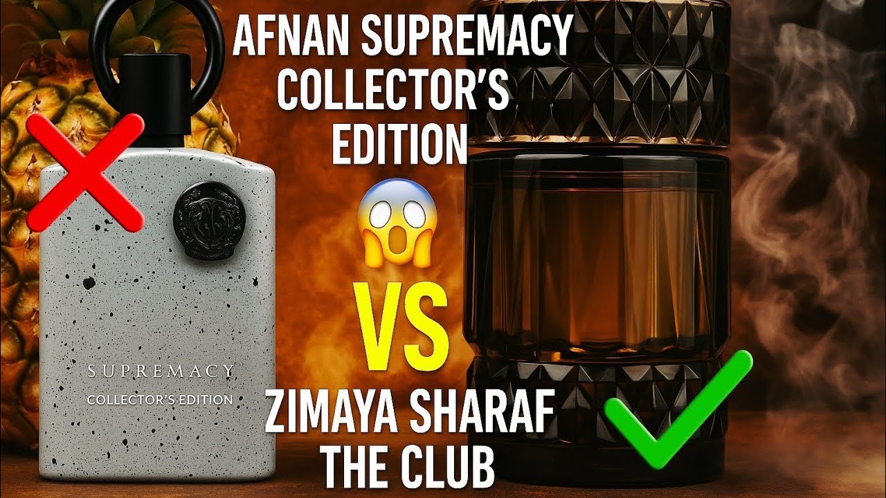 Aventus Absolu BATTLE Afnan Supremacy Collector's Edition VS ZIMAYA Sharaf The Club SURPRISE WINNER