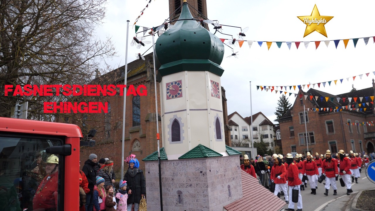 Fasnet Umzug in Ehingen HIGHLIGHTS!! Videocvorschau