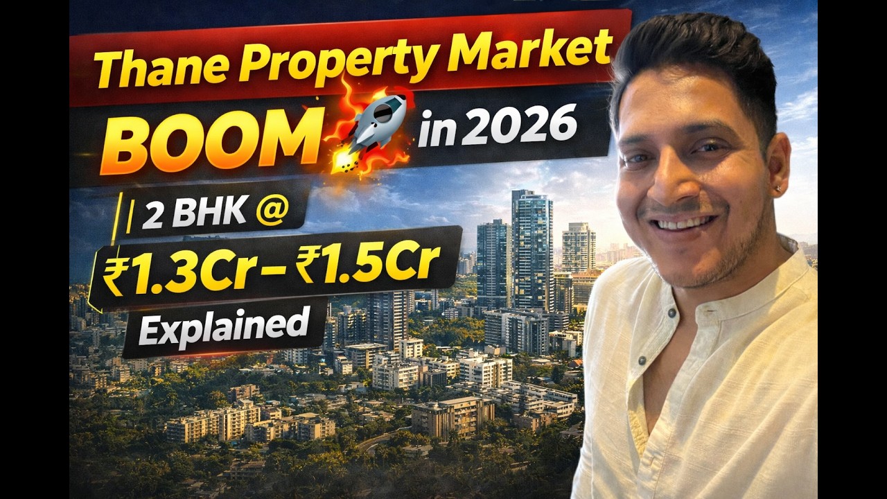 Thane Property Market BOOM in 2026 🚀 | 2 BHK @ ₹1.3Cr&ndash;₹1.5Cr Explained