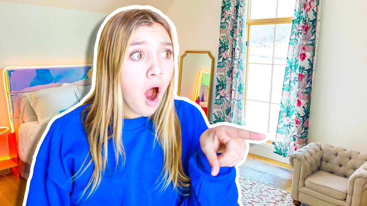 Extreme ROOM MAKEOVER + TOUR for My 13-year-old DAUGHTER