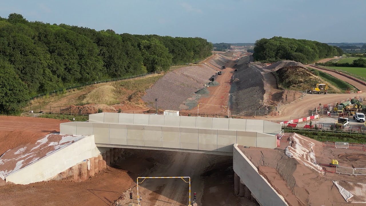 HS2 Cubbington | Rugby Road Overbridge