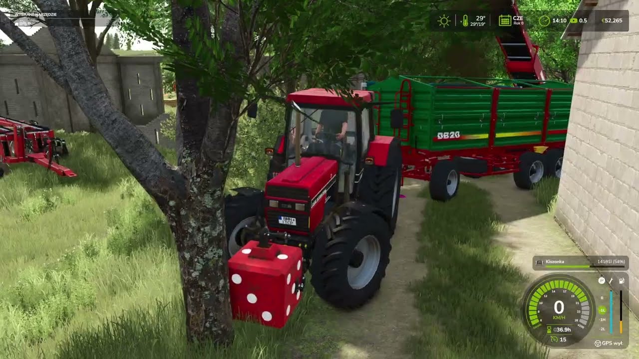 Sprzedaż kiszonki i początek sianokosów Fs25 Szpakowo #72 timelapse Farming simulator 2025