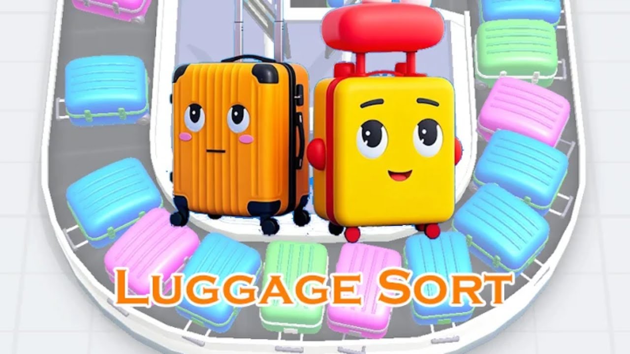 Luggage Sort And Merge Manager Mobile Game | Gameplay Android