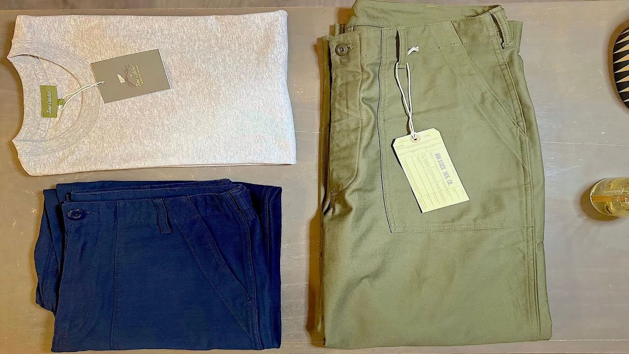Обзор покупок Olderbest | Футболка Heavyweight и брюки OG-107 Fatigue Pants: сравнение посадки по...