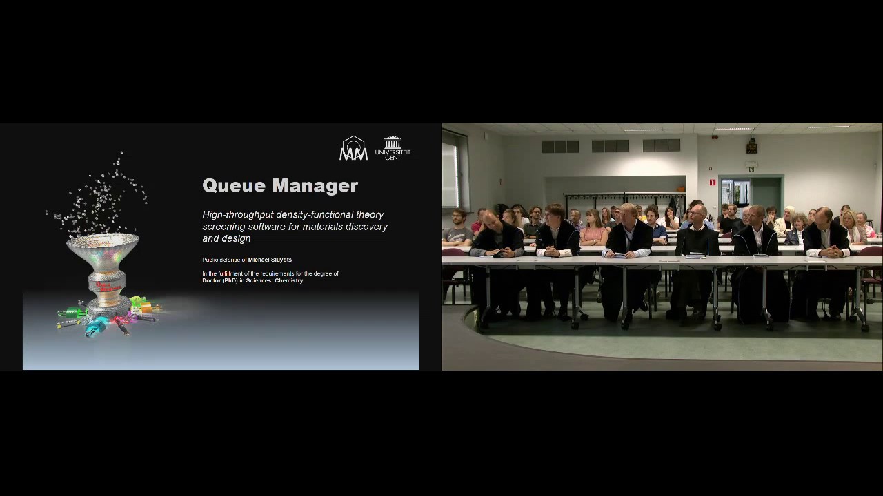 Introduction - Queue Manager - PhD Defense - Michael Sluydts