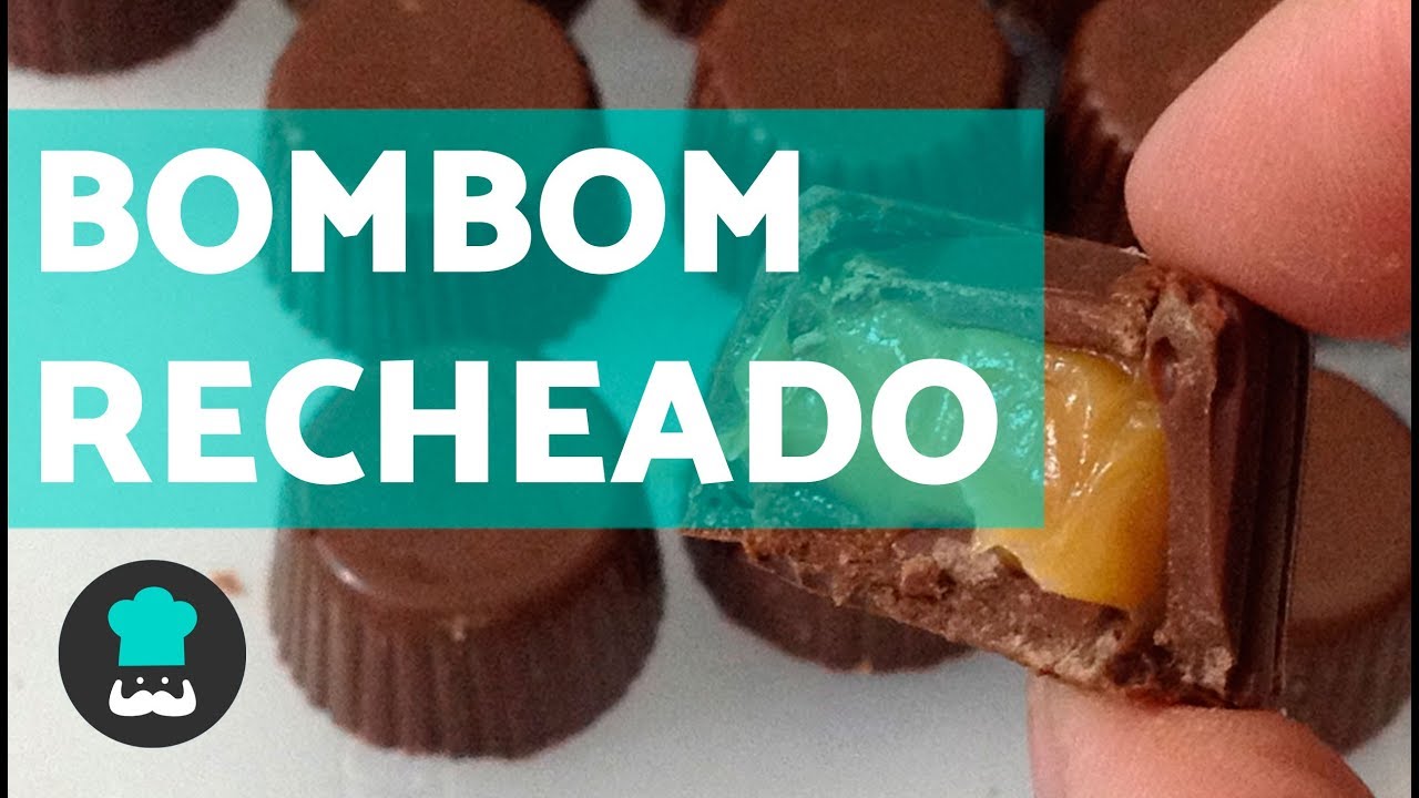Bombom caseiro recheado | para VENDER f&aacute;cil