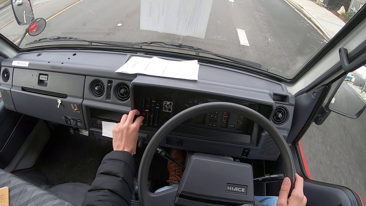 1994 Toyota Hiace Fire Truck Diesel 4WD Test Drive