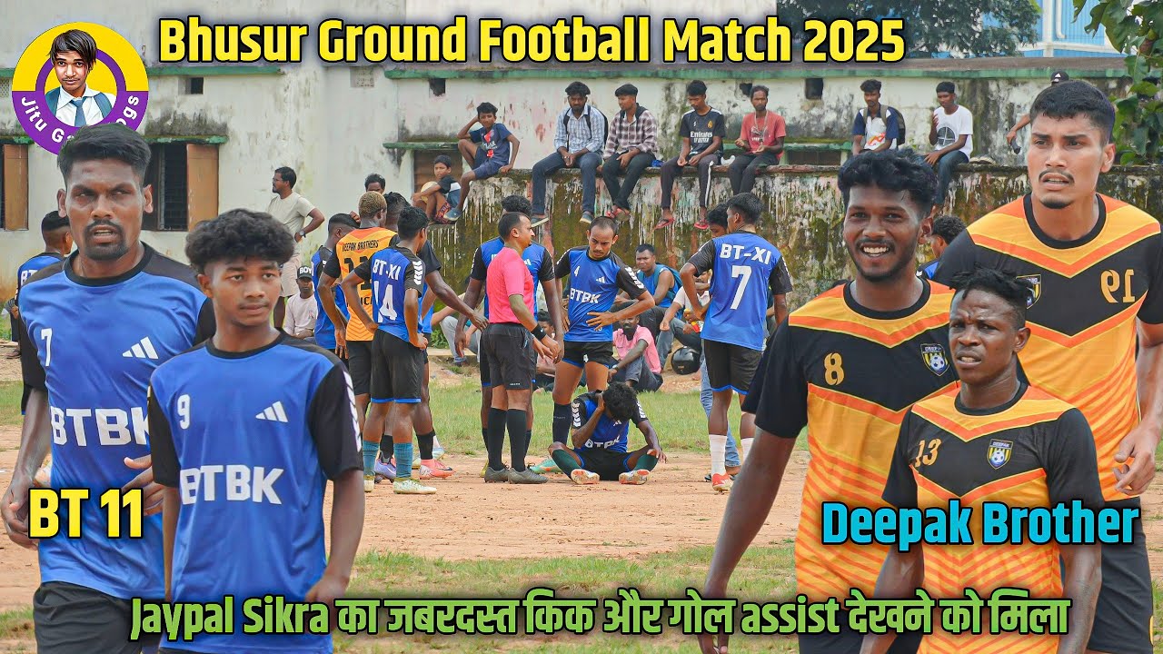 BT 11 01 Vs Deepak Brother 00 | Bhusur Football Match 2025