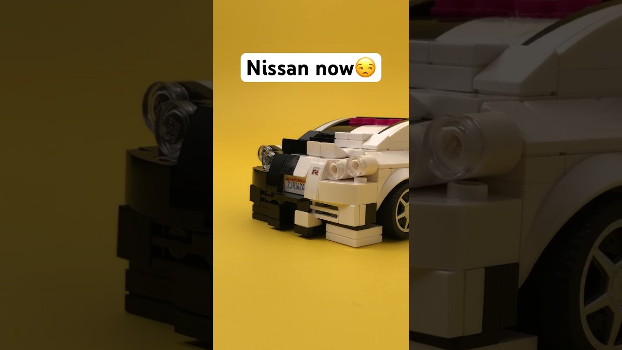 Nissan now vs then | LEGO speed champions build #legomoc #lego #legocar #legobuild #jdm #nissan