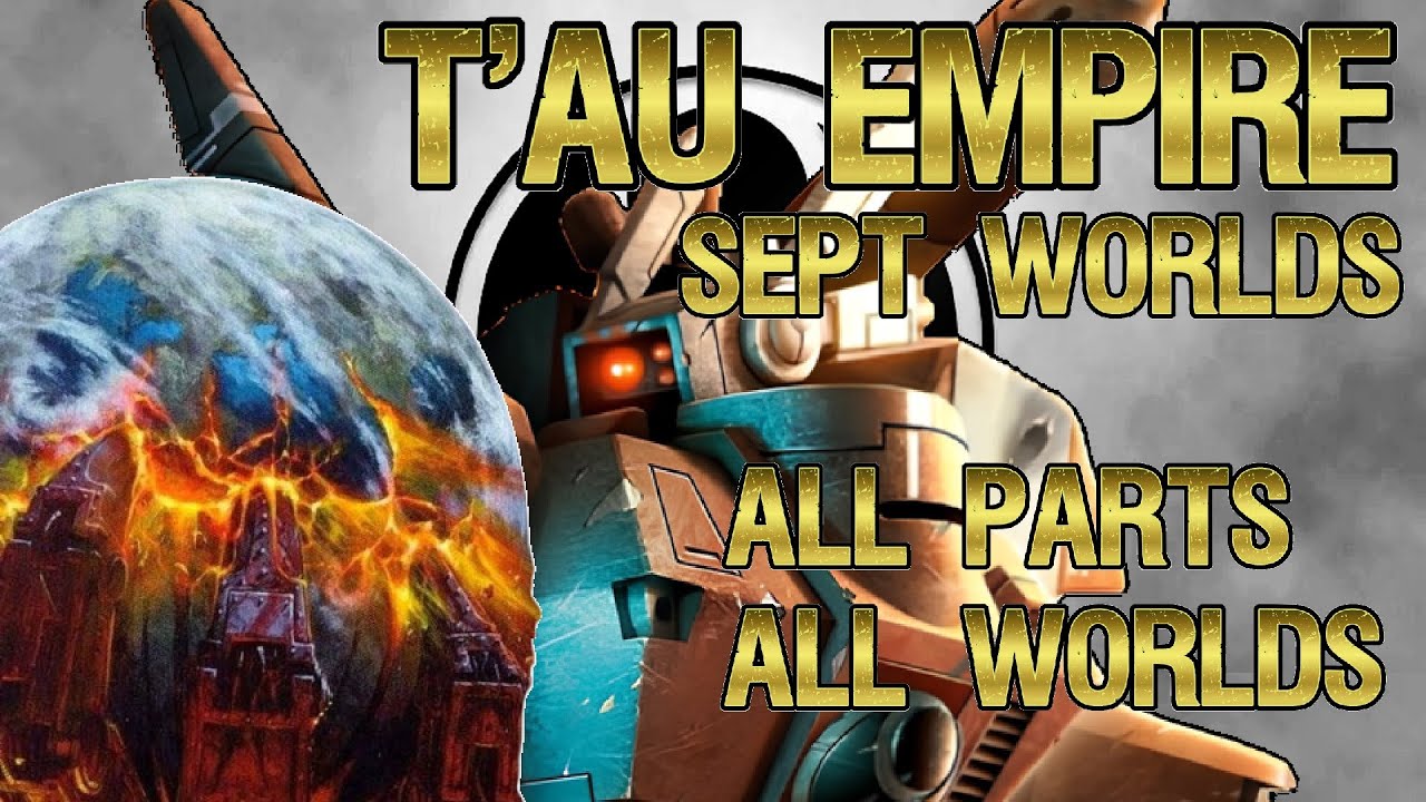THE TAU SEPTS | Full guide to ALL worlds and septs! | Warhammer 40K Lore