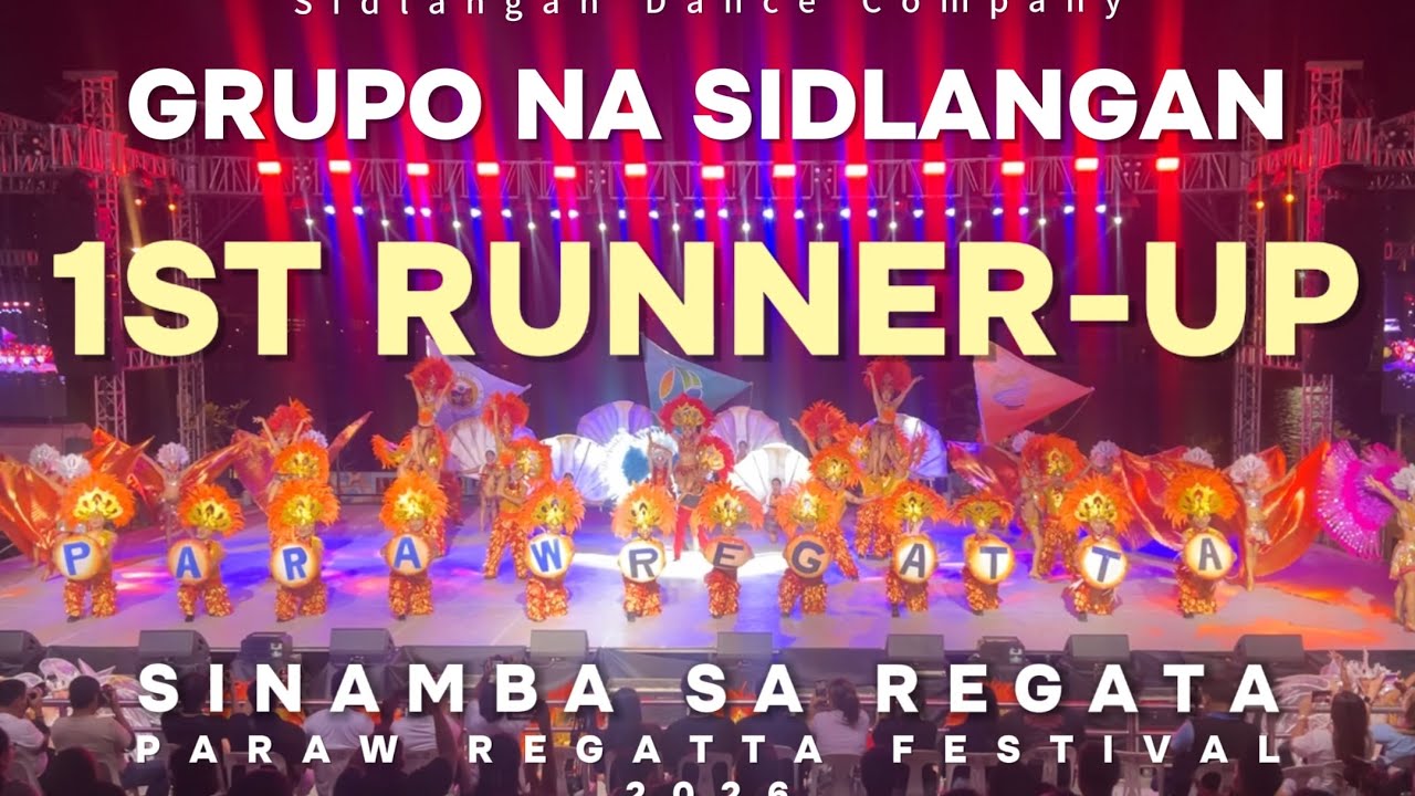 1st Runner-Up | Paraw Regatta Sinamba sa Regatta 2026 Grupo Na Sidlangan