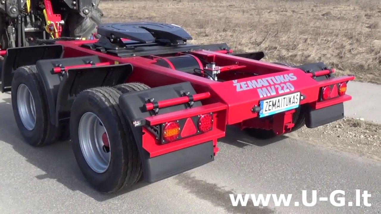 Universe Group Dolly vežimėlis sunkvežimio puspriekabėms temti ŽEMAITUKAS MV-220