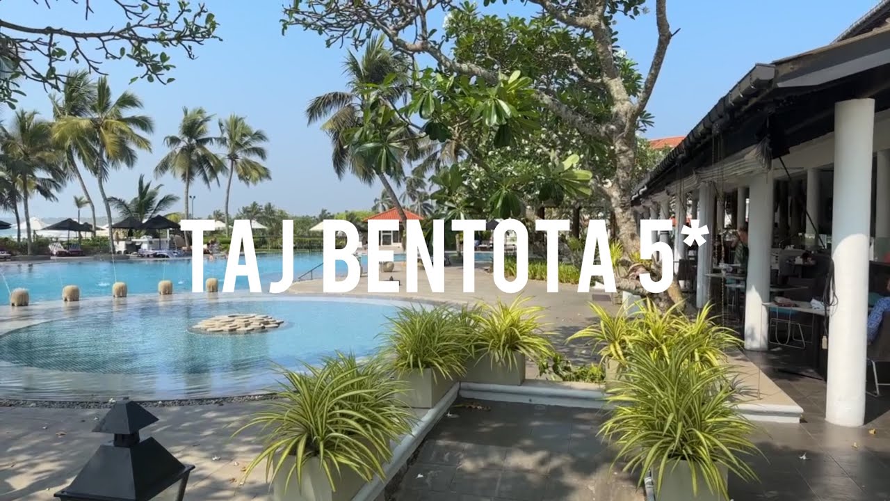 Sri Lanka 2024. Taj Bentota 5* - resort like in garden, 4k full tour