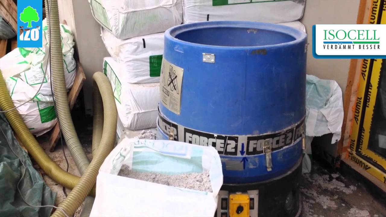FORCE 2 blowing machine ✘ cellulose insulation