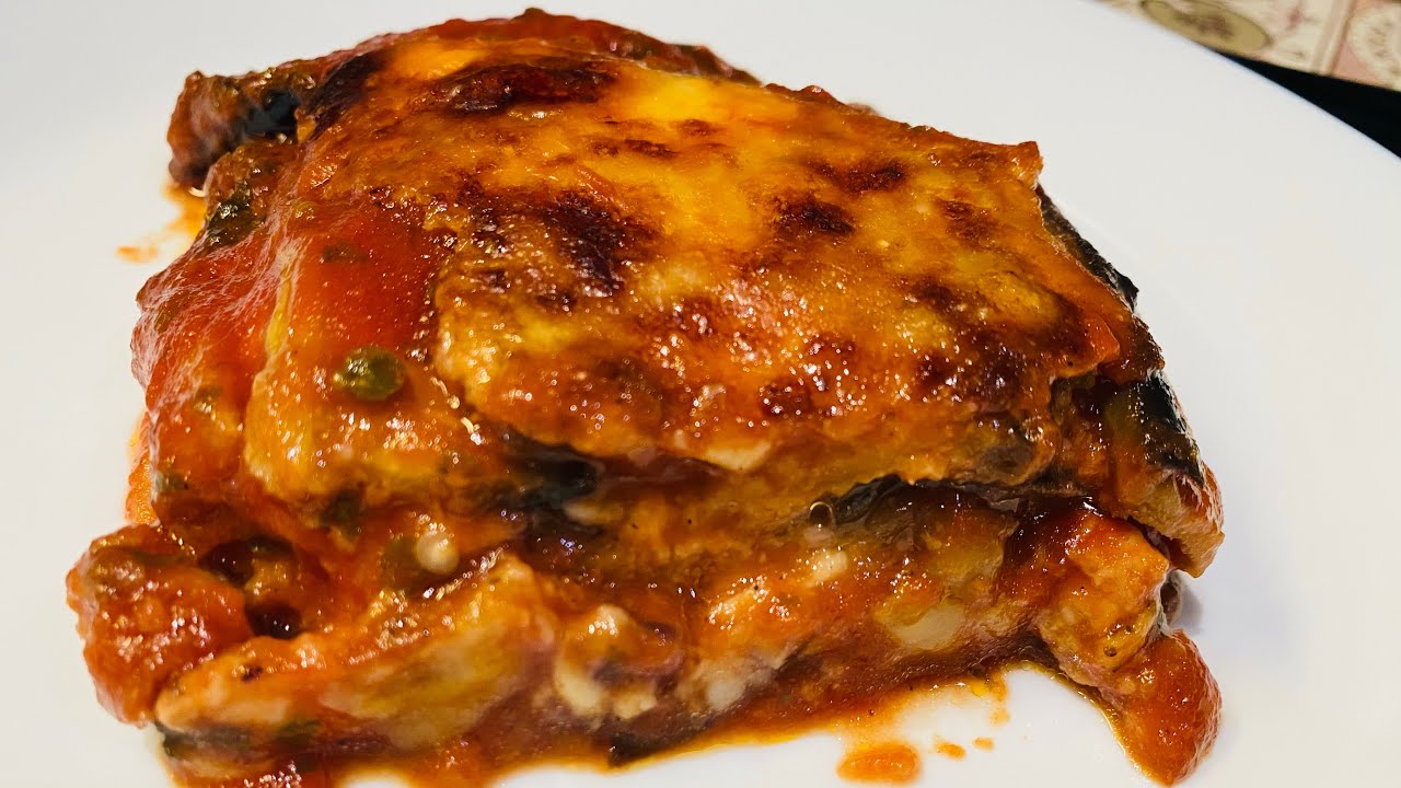 Melanzane alla parmigiana.Tecnica veloce per una big family ￼