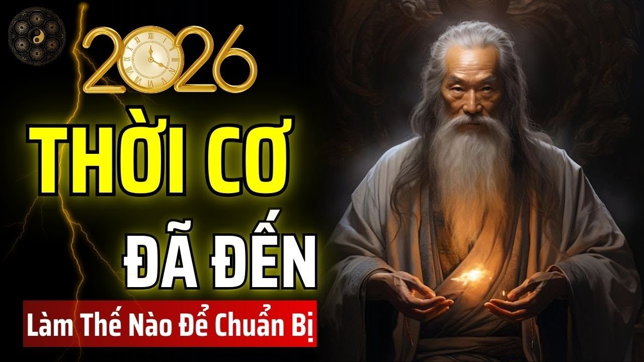 THỜI CƠ MAY MẮN ĐÃ ĐẾN - LÀM THẾ NÀO ĐỂ CHUẨN BỊ CHO NĂM 2026? | THUẬT CỔ NHÂN