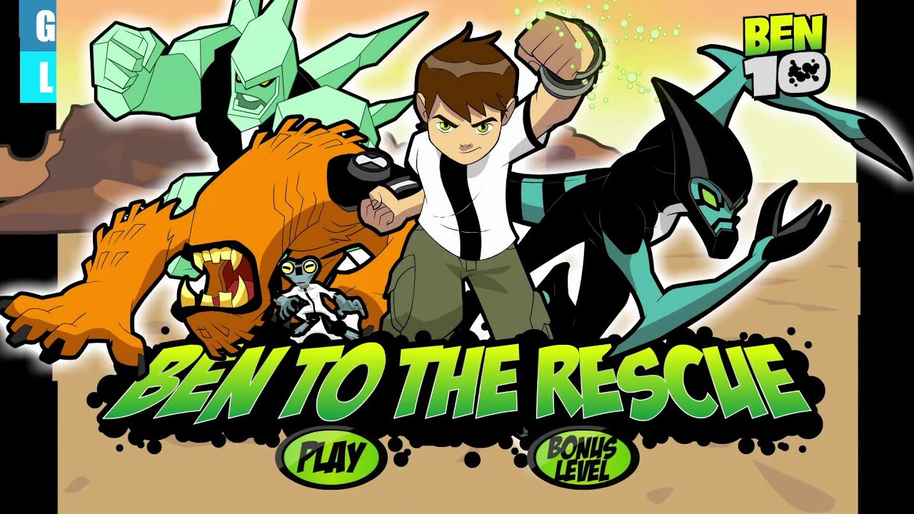 Ben 10: Ben To Rescue (Flash Game) | Gameplay - All Levels