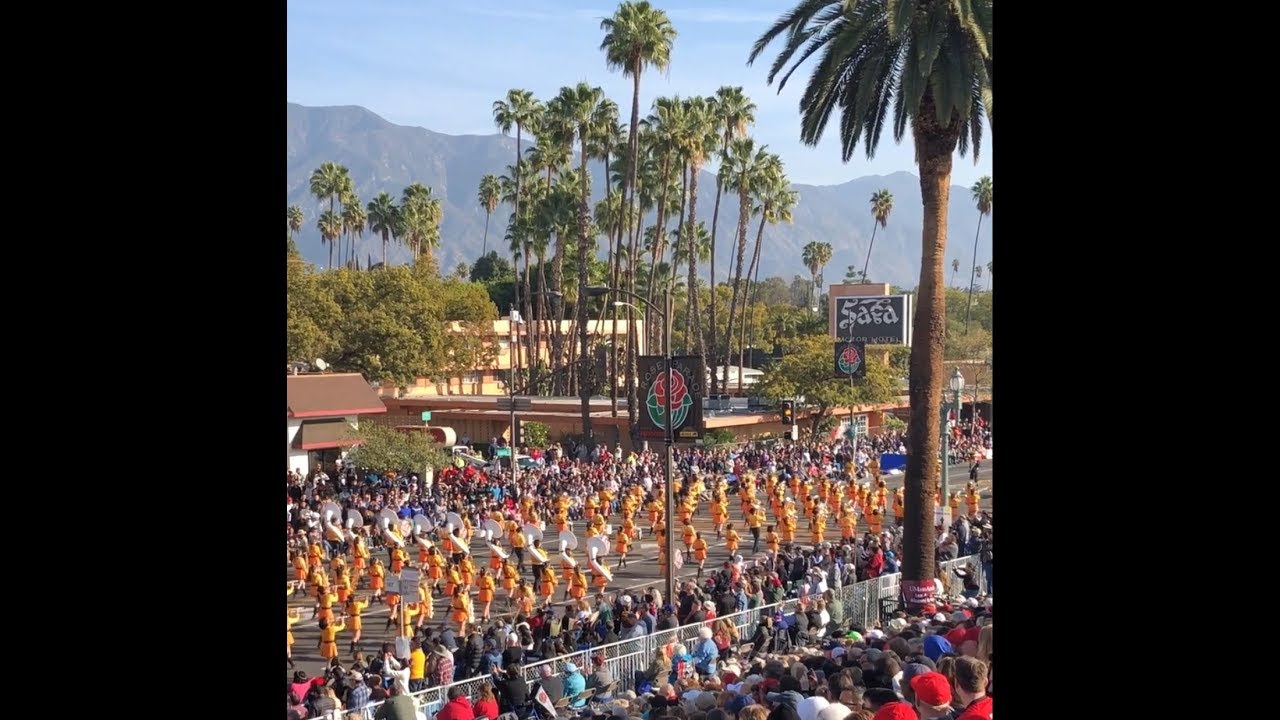 Rose Parade 2018 京都橘高校 Kyoto Tachibana  High School Green Band Ａ Ver.