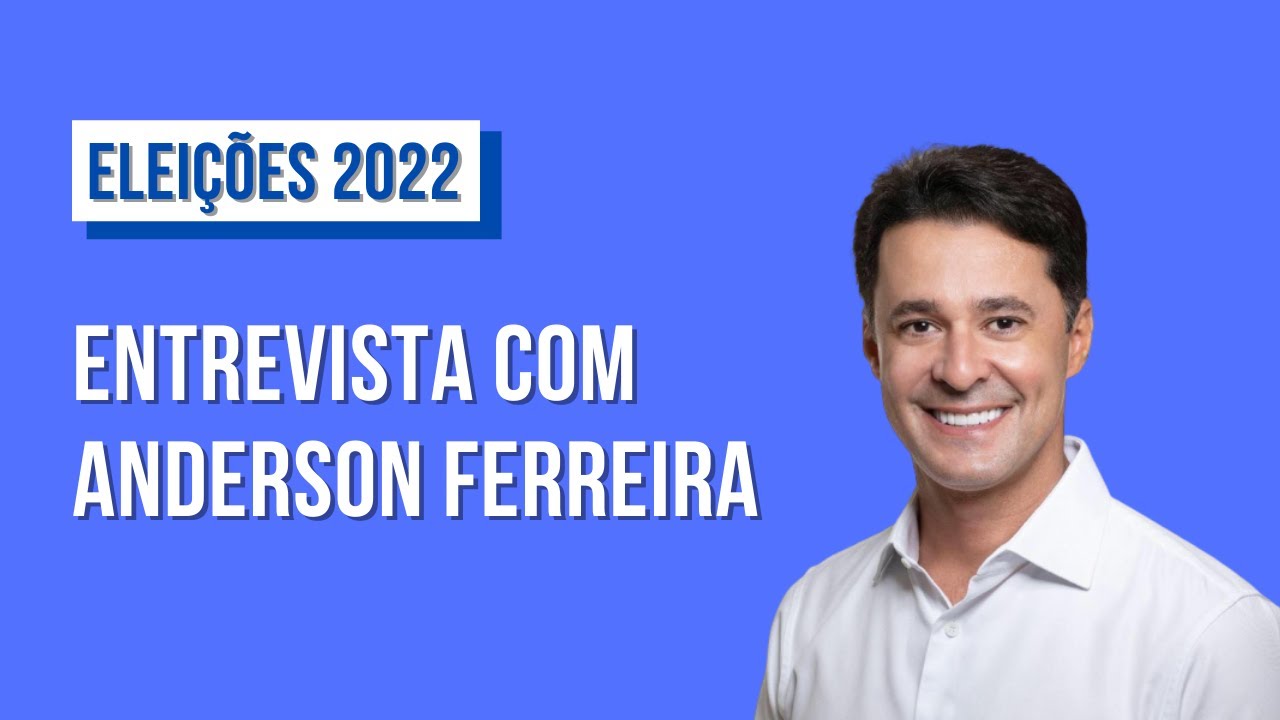 Anderson Ferreira fala sobre fim do mandato de prefeito de Jaboatão e candidatura a governador