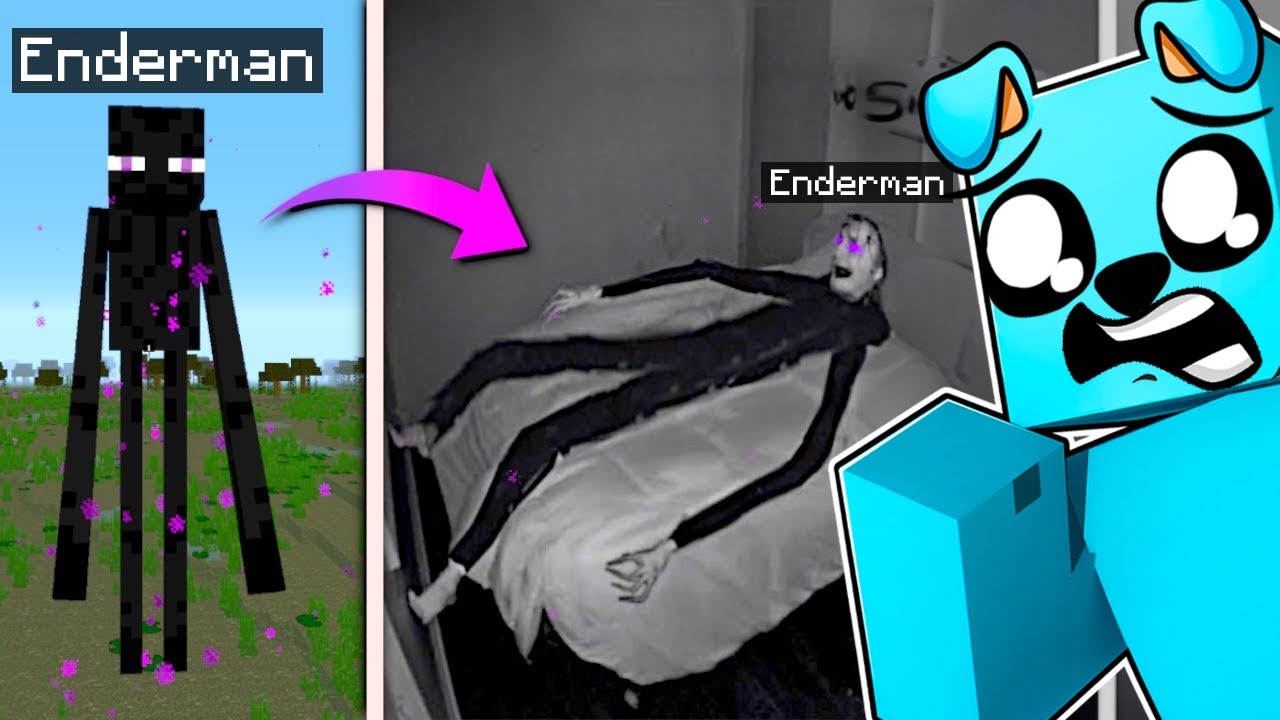Minecraft MOBY W PRAWDZIWYM ŻYCIU 😨😨