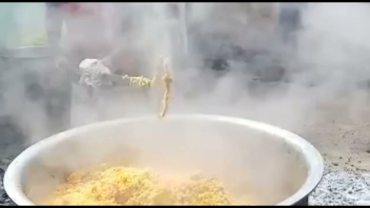 Cook with Haja 1500 people wedding Chicken Biryani in the world