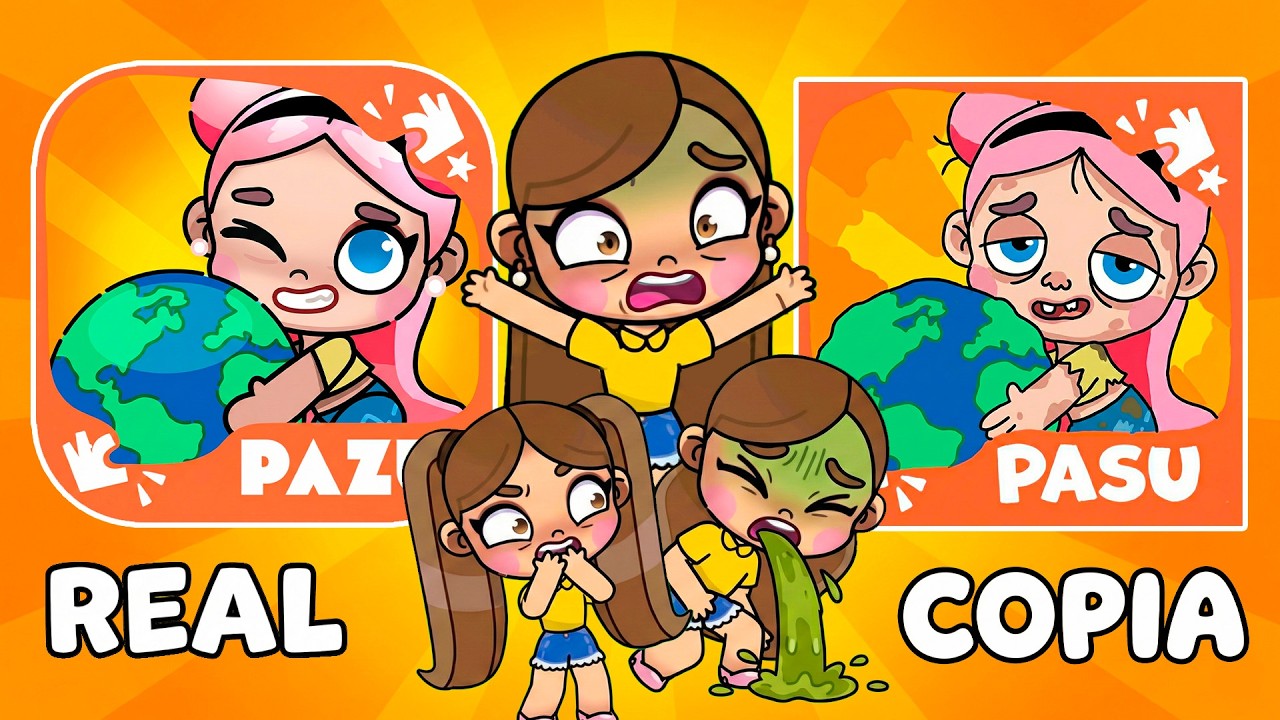 Mis Hijas PRUEBAN las 100 PEORES COPIAS de AVATAR WORLD 🤮