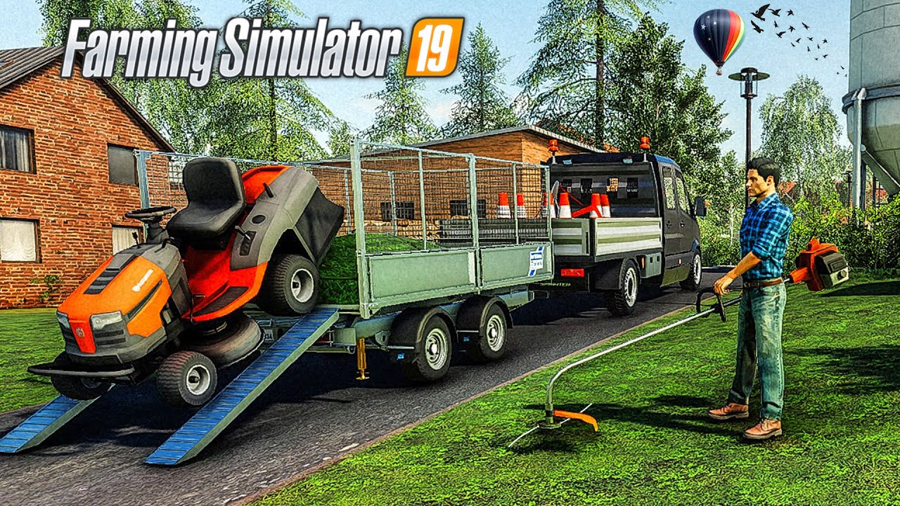 D&eacute;broussailleuse & Nouveaux &eacute;quipements (Farming Simulator 19 PAYSAGISTE)