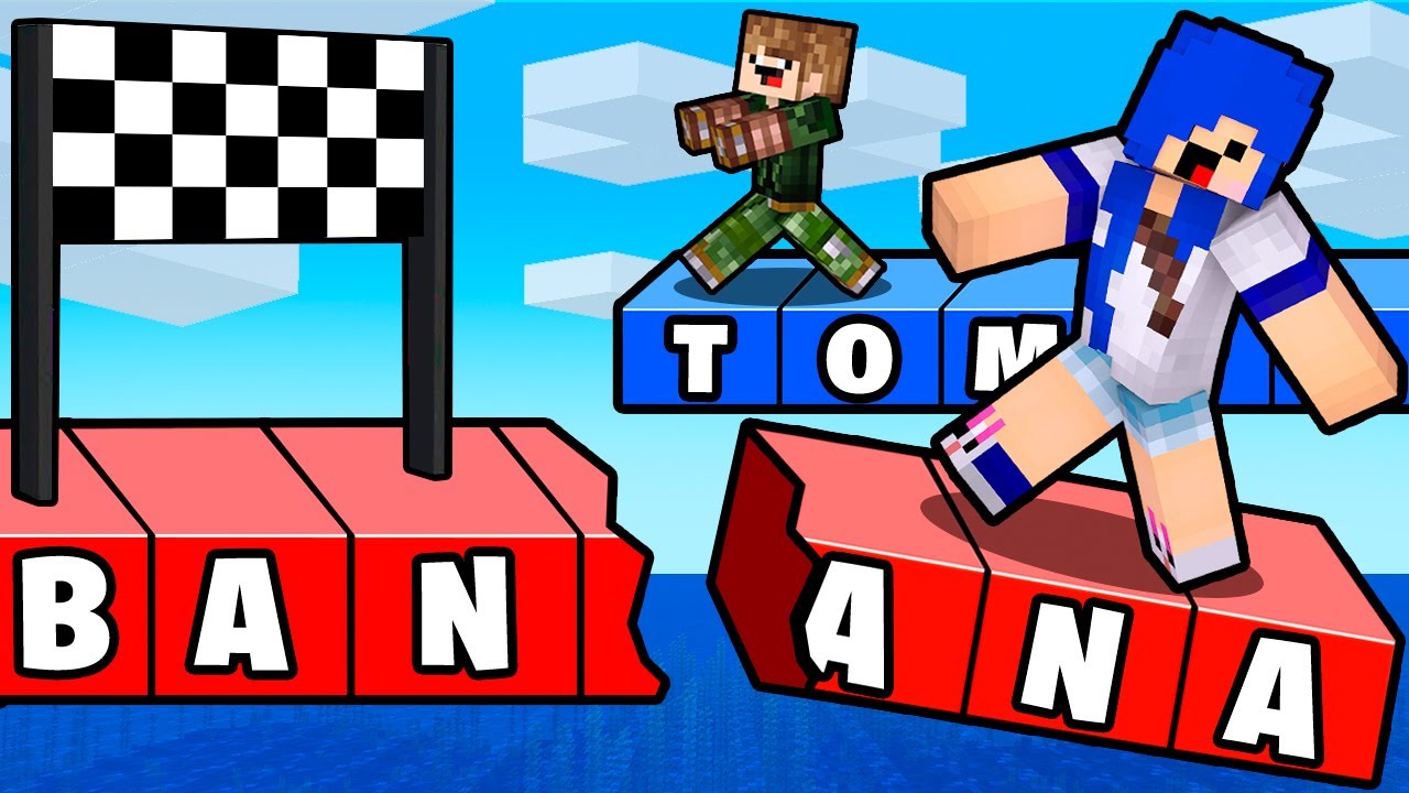 ele roubou pra ganhar fazendo a MENOR PALAVRA no MINECRAFT!