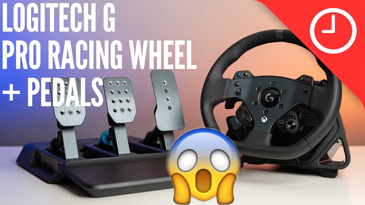 11! Обзор руля и педалей Logitech Pro: датчики DD и тензодатчики (FTW)