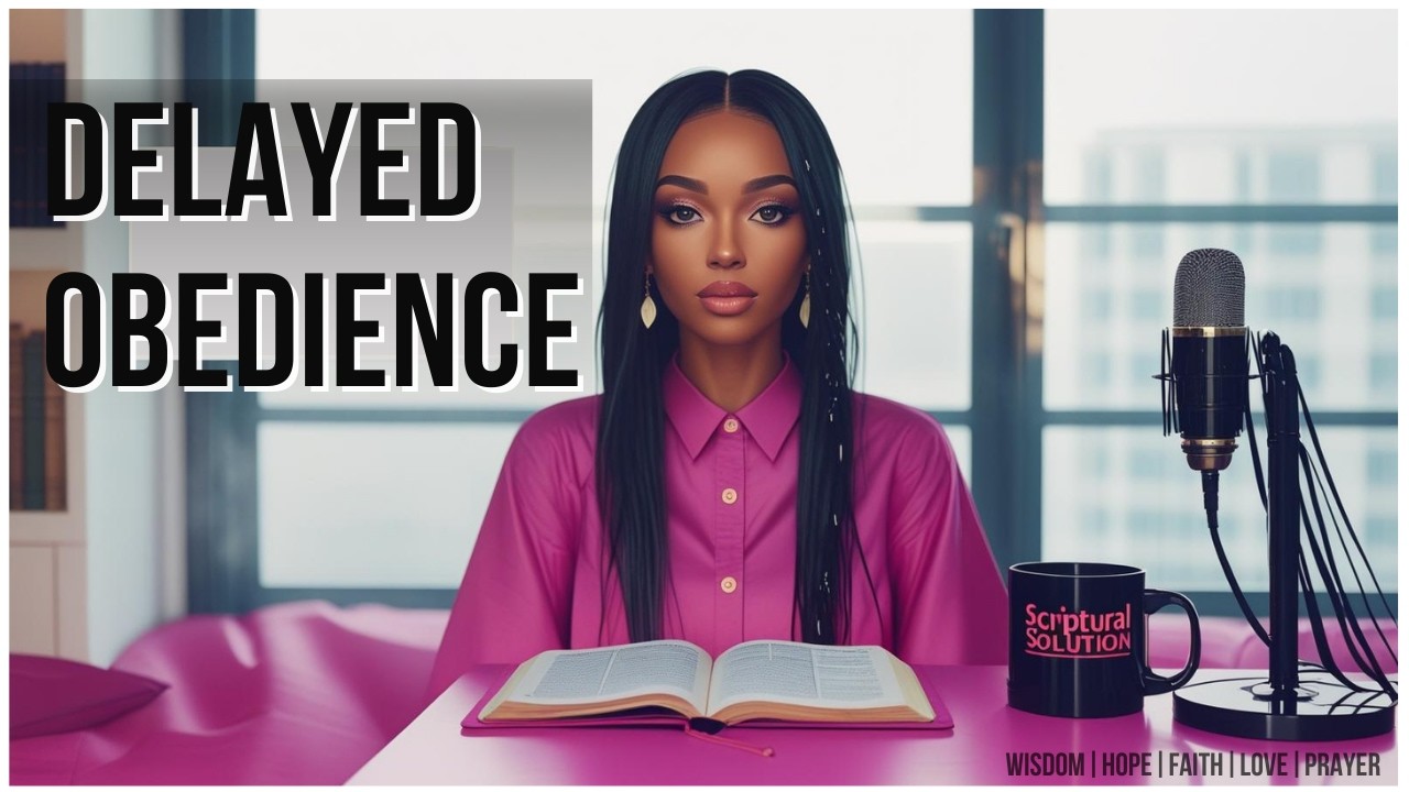 Delayed Obedience: A Quiet Christian Devotional + Prayer