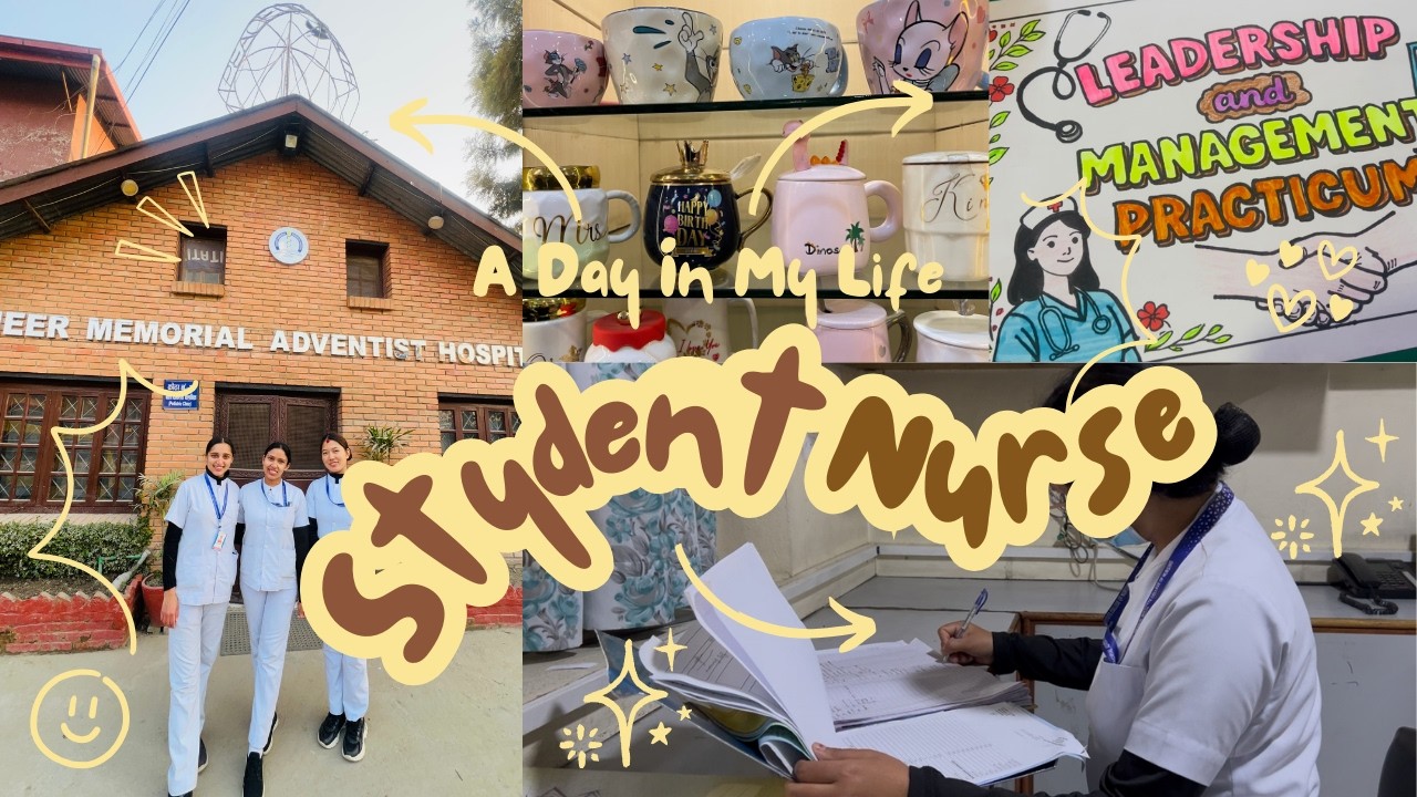 Day in My Life as a Nursing Student in Nepal🇳🇵❤️| Clinical Posting🩺|