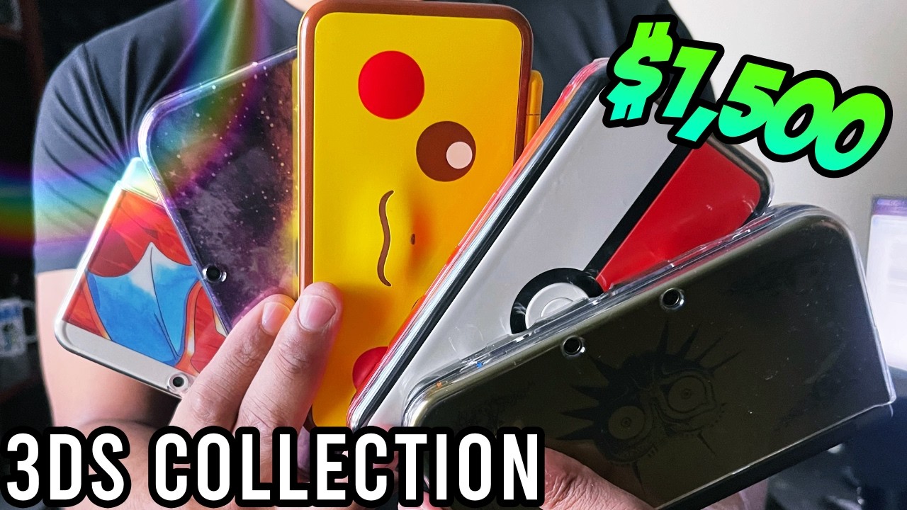 My Entire Nintendo 3DS Collection ($1,500)