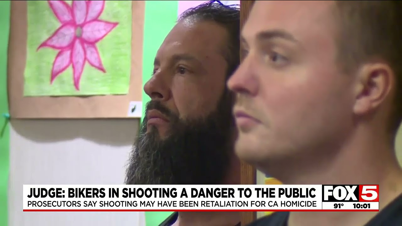 Hells Angels suspects appear in court after highway shooting; Henderson Police seek more info