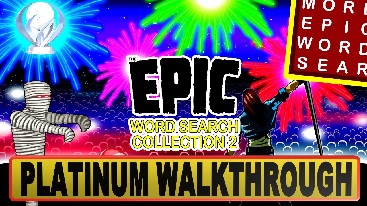 Epic Word Search Collection 2 Platinum Walkthrough | PS4 & Vita - Crossbuy - Stackable