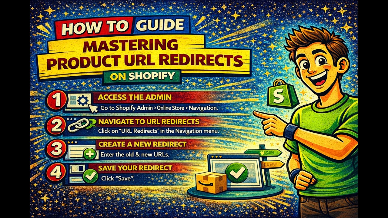 How to guide Mastering Product URL Redirects on Shopify: A Step-by-Step 2024