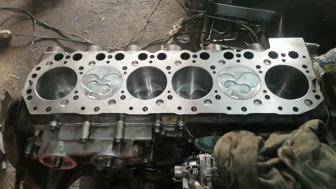 Nissan patrol td42 engine assembly (overhaul)