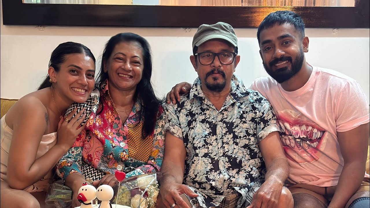 අදත් ගෙදර PARTY🙈 life in balance❤️ Celebrating parents | අවුරුදු 3ට පස්සේ | days at home