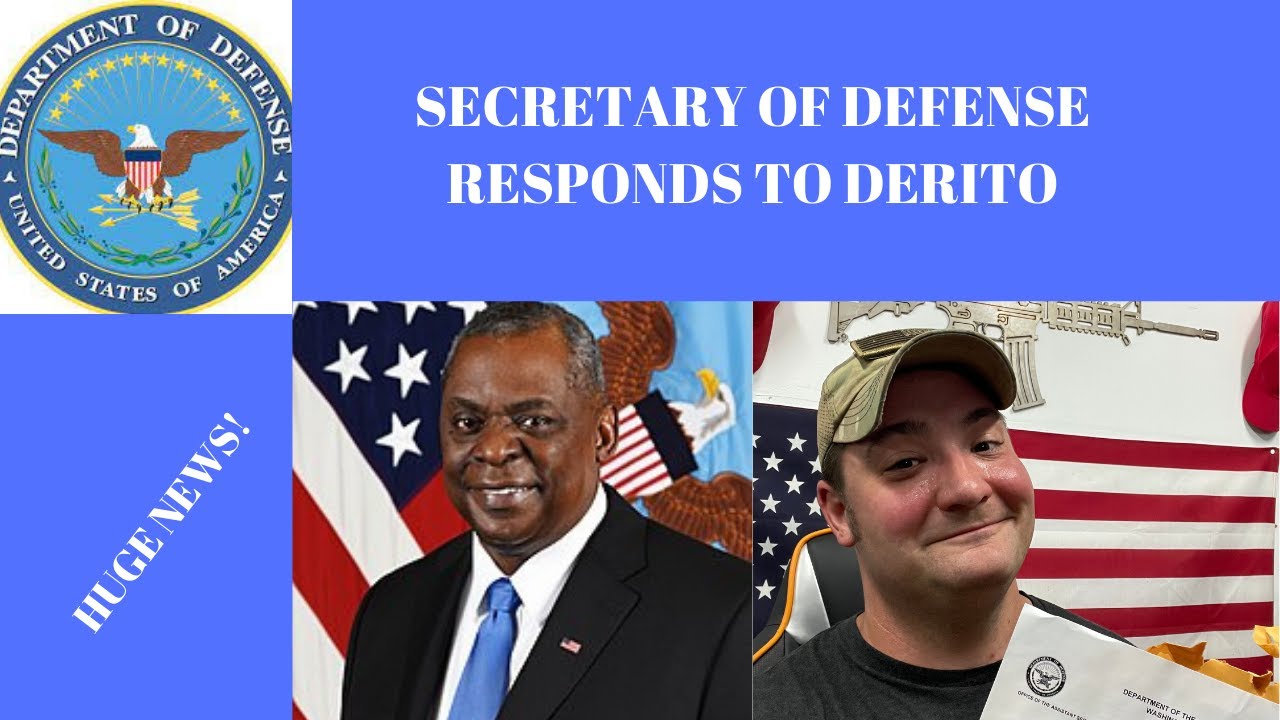 SECDEF Responds to DeRito VS USA
