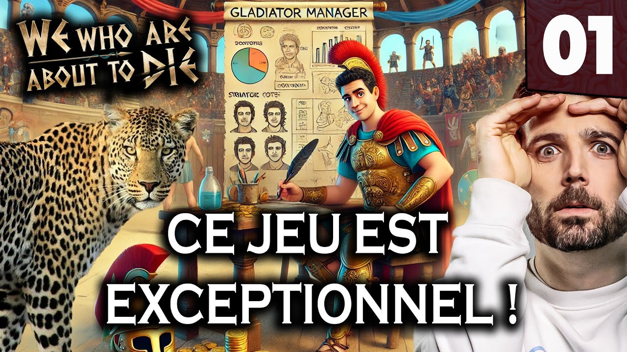 UN GLADIATOR MANAGER HARDCORE ! (We Who Are About To Die) FR