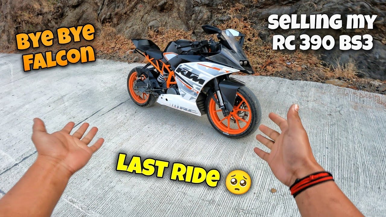My Last Ride on Falcon 💔 The Hardest Goodbye:  (Bye Bye Falcon) #ktmrc390 #motovlog 