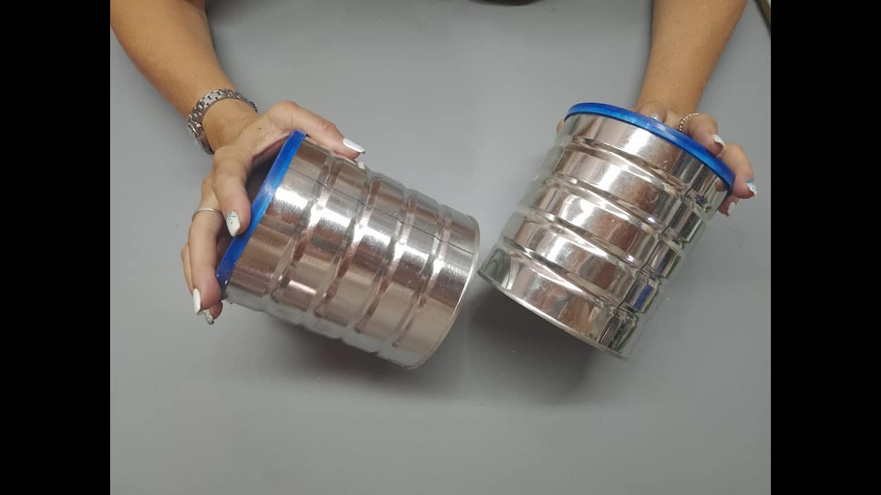 ♻️ RECICLADO  de latas🥫🥫 Renueva  y ordena tu cocina!🏠