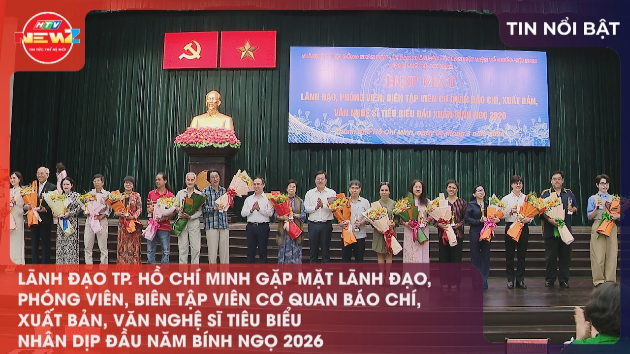 LÃNH ĐẠO TP. HỒ CHÍ MINH GẶP MẶT LÃNH ĐẠO, PHÓNG VIÊN, BIÊN TẬP VIÊN BÁO CHÍ, XUẤT BẢN, VĂN NGHỆ SĨ