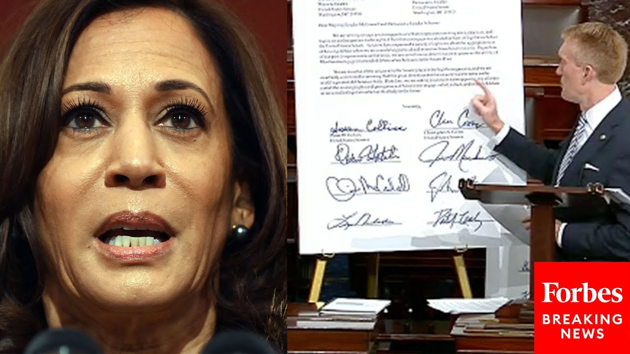 'In This Letter, I'll Read It': Lankford Points To Letter Signed By Harris Supporting Filibuster