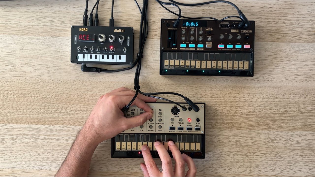 Apaga todos los robots | Korg Volca Keys + FM2 + NTS-1