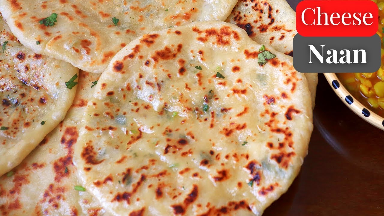 Inratable Recette Naan au Fromage de Chèvre 😋 | Cheese Naan Recipe