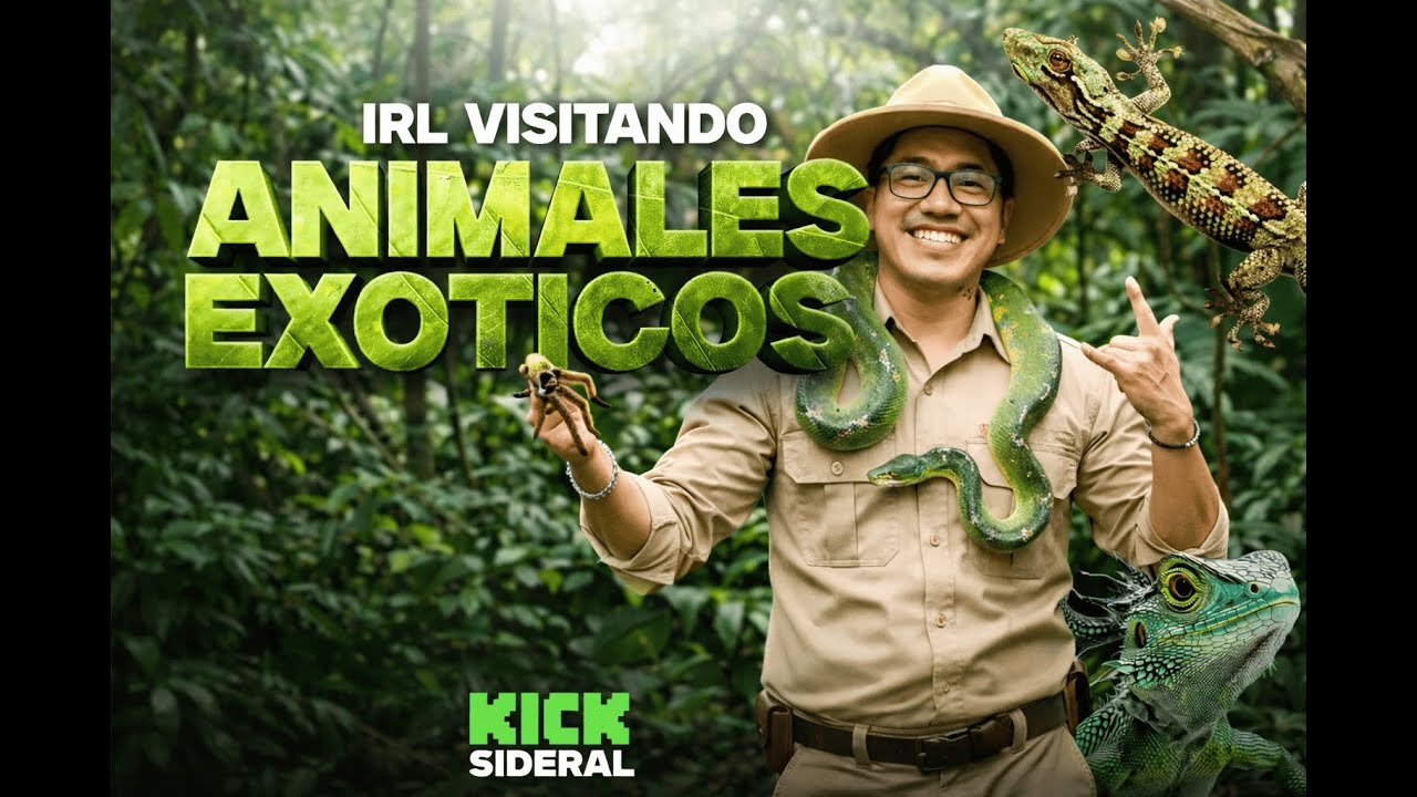 🦎 Nunca había visto animales así en persona - SiDeRal